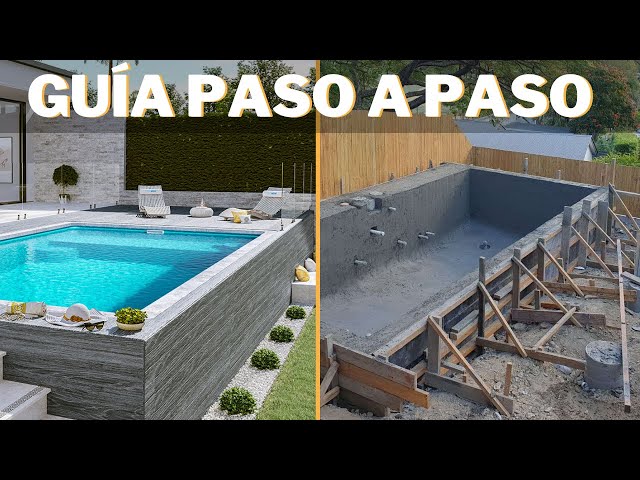 Construir una Piscina Elevada de Bloques: Guía Paso a Paso
